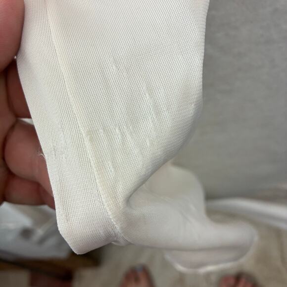 Vintage Ladies Nightgown Slip Dress Size 38 (Measured 34) Bridal Ivory Sexy READ - Picture 9 of 11